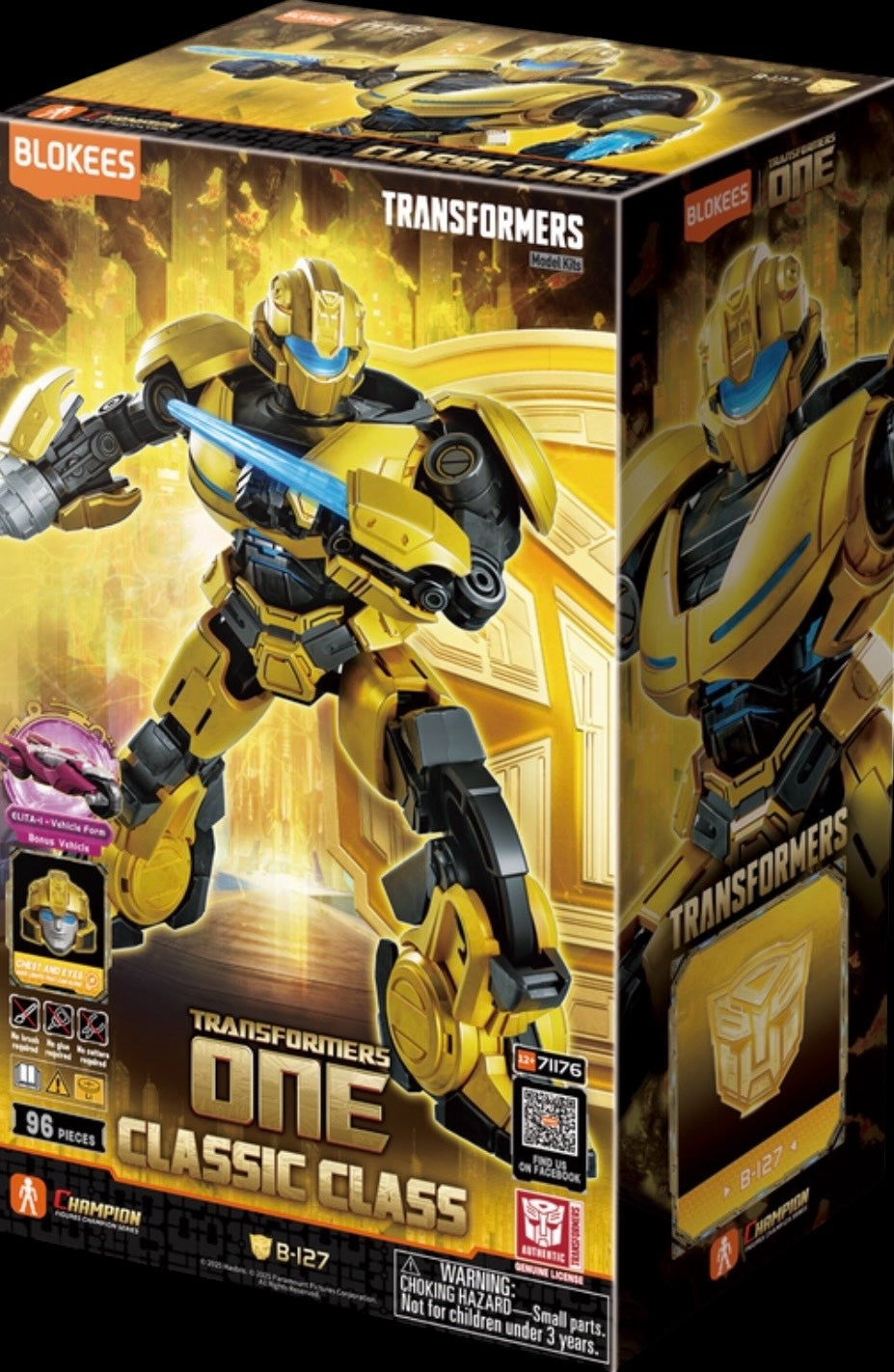 Blokees Transformers Classic Class 11
Buildable Optimus Prime (ONE Movie
Version).