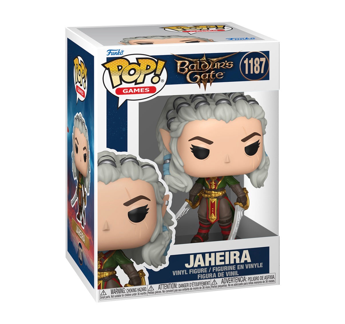 Funko Pop! Games Baldur's Gate 1187 Jaheira New In Stock.
