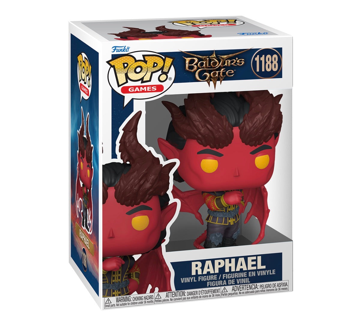 Funko Pop, BALDUR’S GATE RAPHAEL 1188