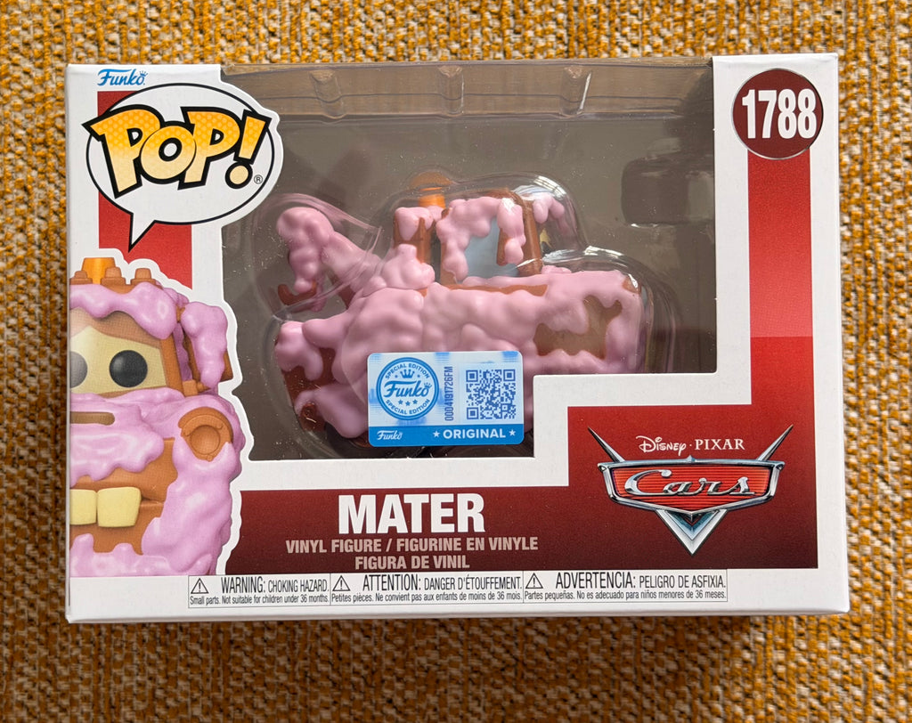 Funko Pop! Exclusive Pixar Cars Mater Bubbles 1788.