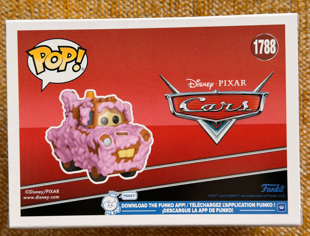 Funko Pop! Exclusive Pixar Cars Mater Bubbles 1788.