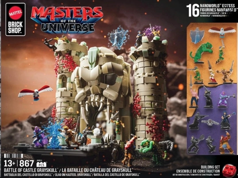 MASTERS OF THE UNIVERSE BATTLE OF CASTLE GRAYSKULL