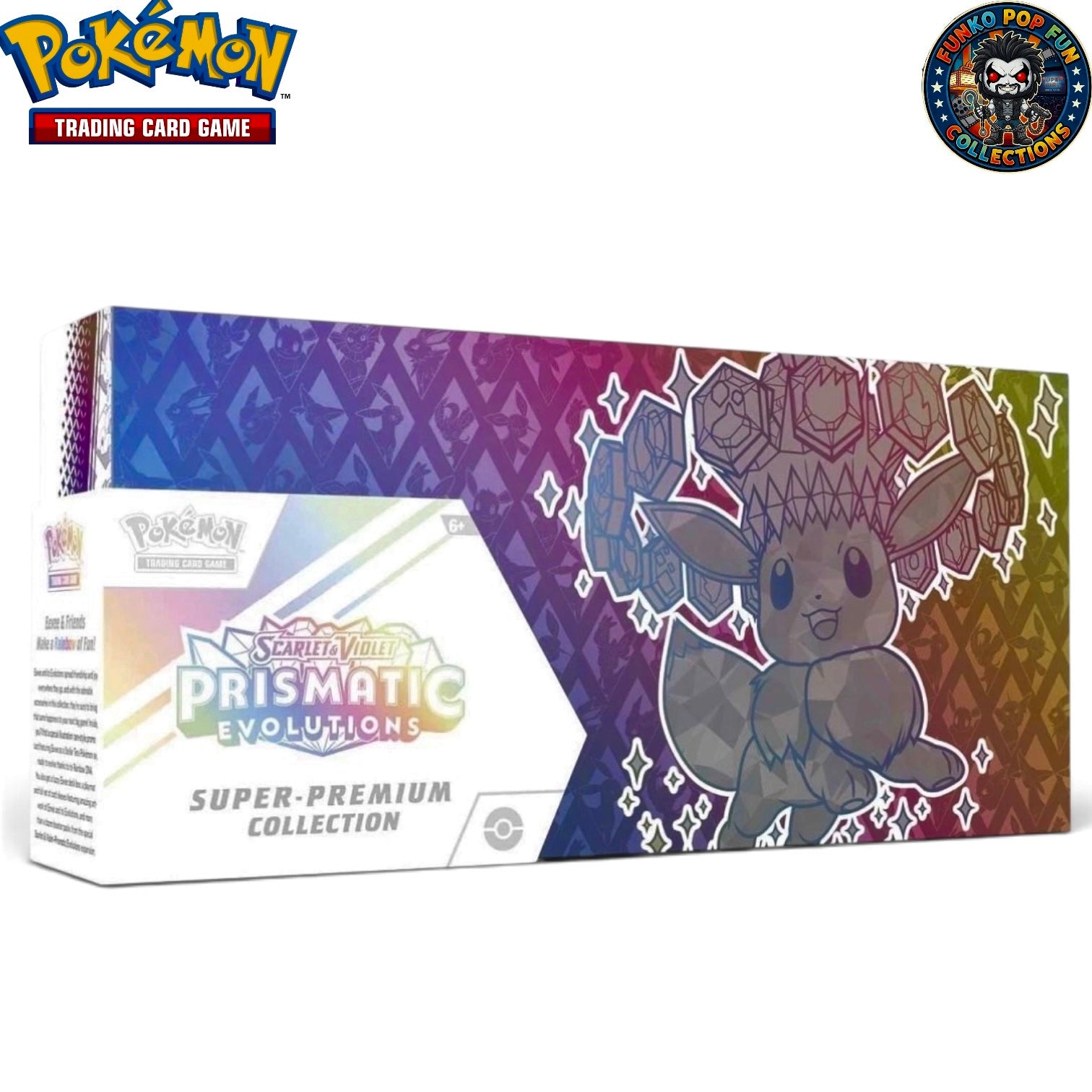 **Scarlet & Violet Prismatic Evolutions Super Premium Collection**              Sign Up & Get Your 10% Discount.