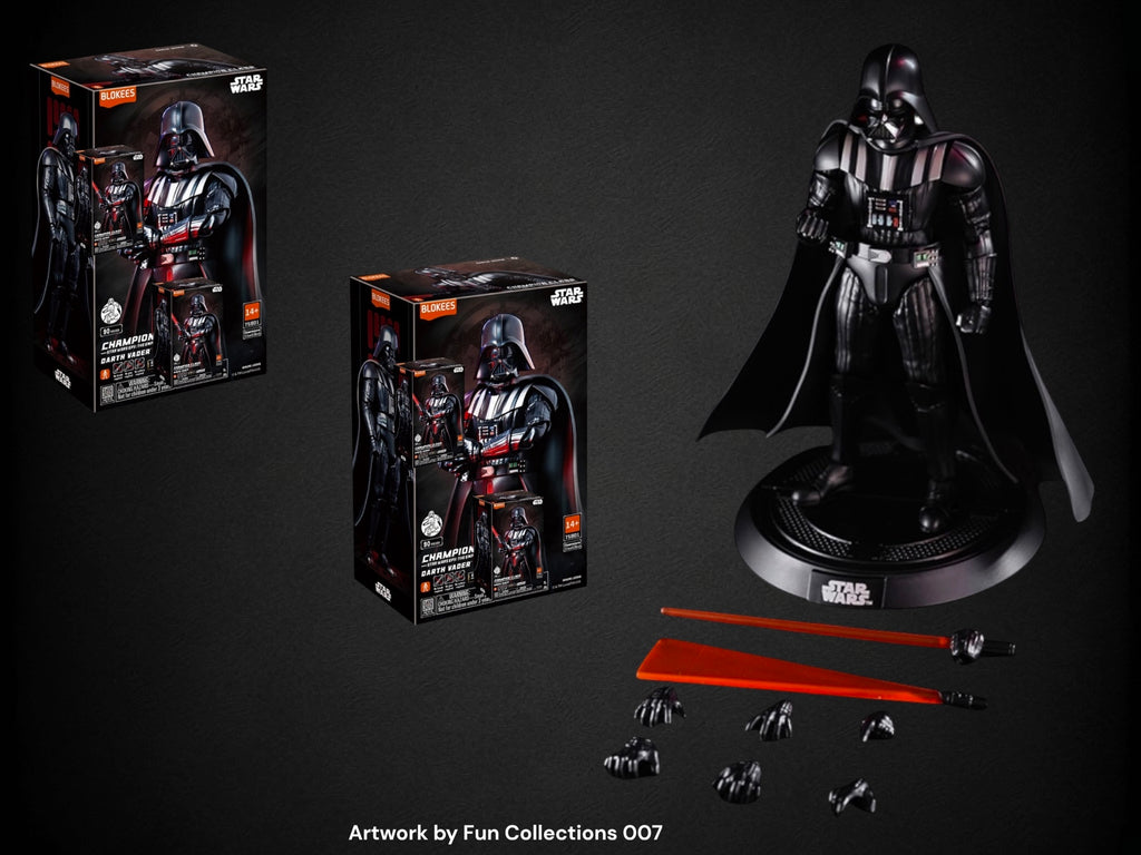 New Star Wars Blokee Darth Vader Model Figure.