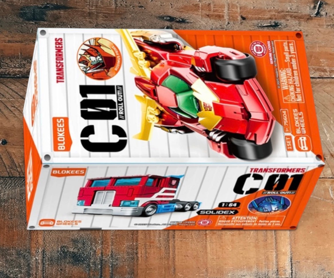 Blokees Wheels Transformers Vehicle C01 Blind Box Assembly Model Kits