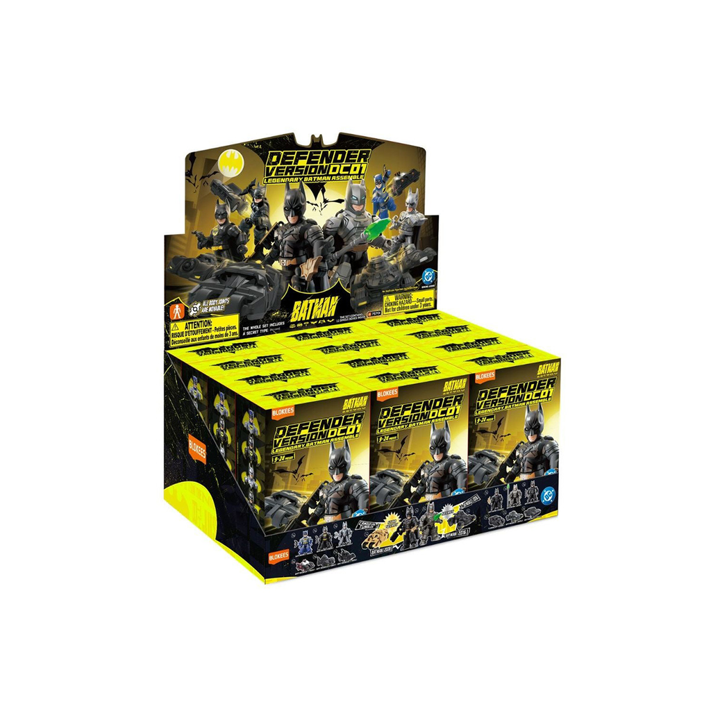 BLOKEES DC HERO DEFENDER VERSION 01 FIGURE BLIND BOX.