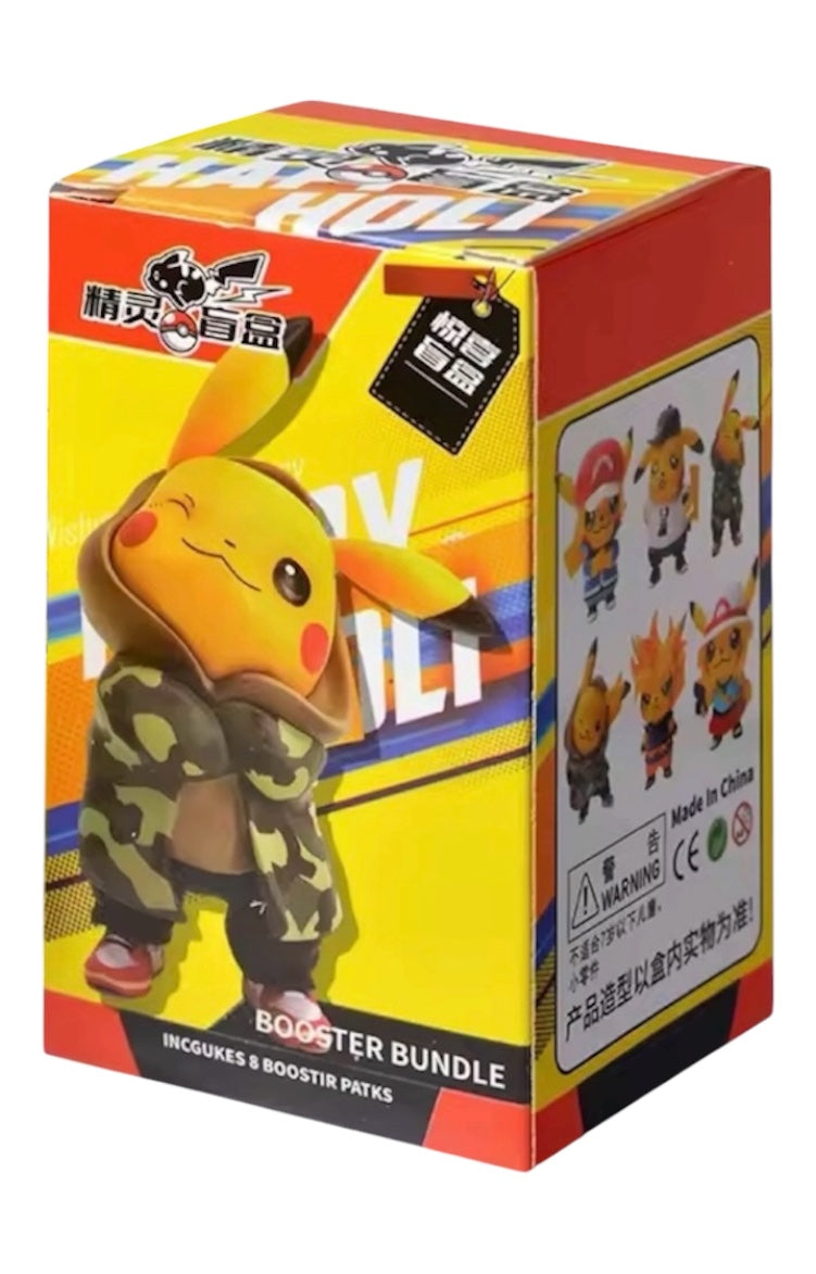 Pokemon Pikachu Blind Box Action Figure Keychain.