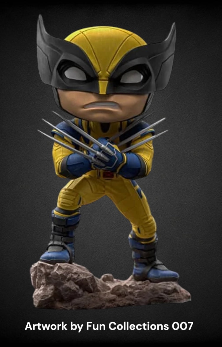 Iron Studios Movie & TV Marvel Wolverine  Mini Wolverine 13 cm Figure.