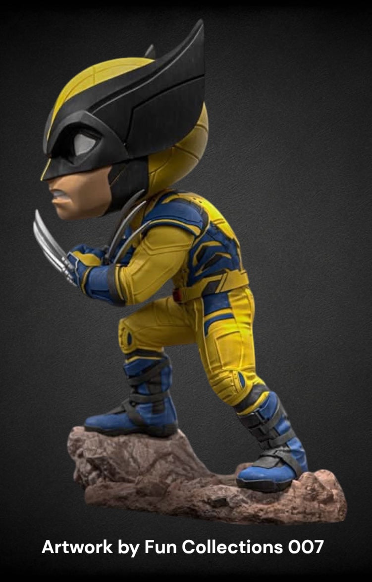 Iron Studios Movie & TV Marvel Wolverine  Mini Wolverine 13 cm Figure.