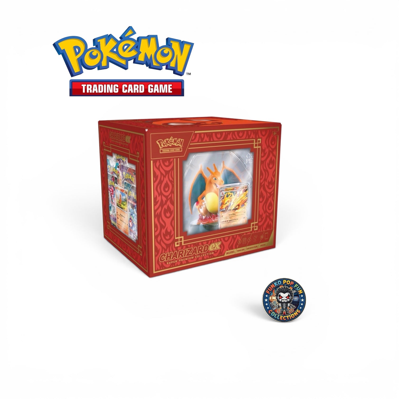 Pokemon Charizard ex Super-Premium Collection Box Set Very Limited.