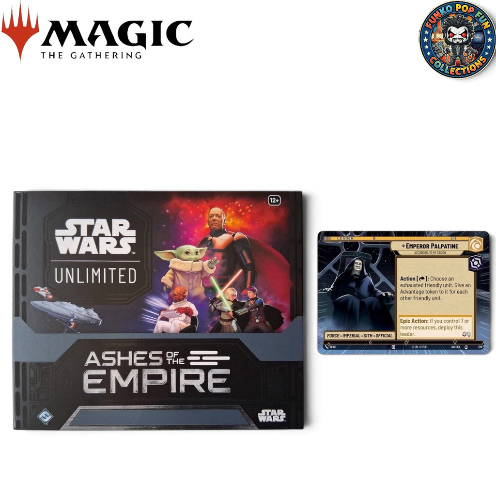 Star Wars Unlimited: Ashes of the Empire Box Set.