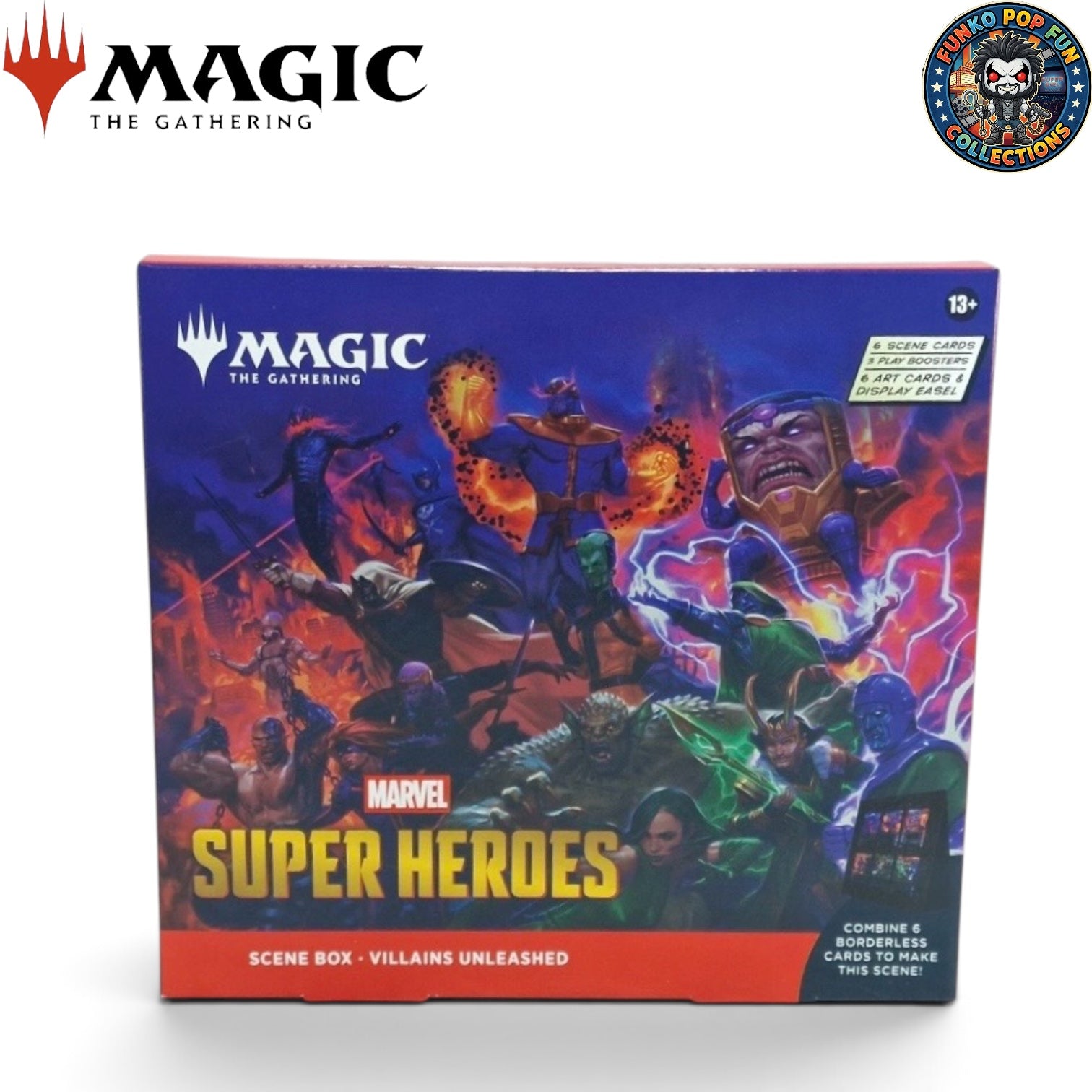 Magic The Gathering Marvel Super Heroes Scene Box.