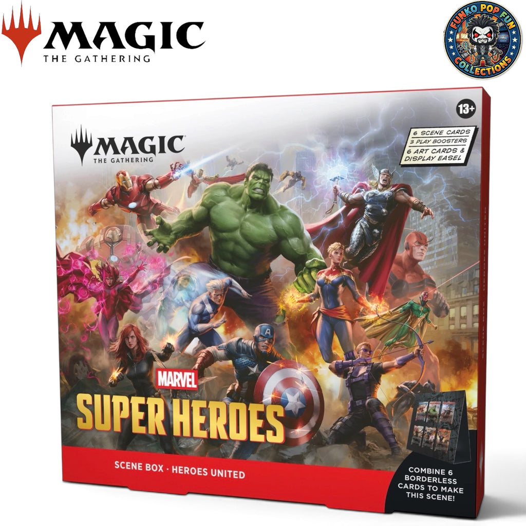 MTG Marvel Super Heroes - Scene Box Heroes - Heroes United - New & Sealed