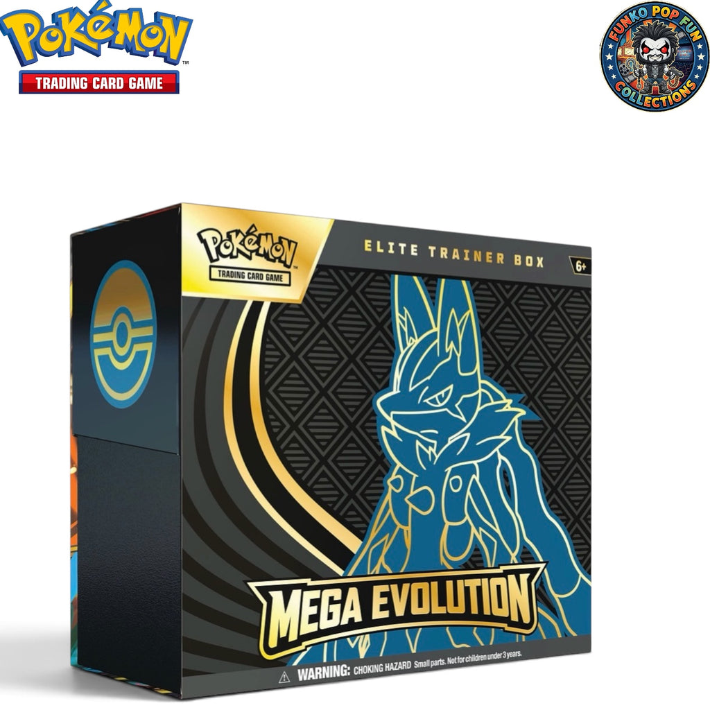 Pokemon Mega Evolution Elite Trainer Box Lucario Very Limited.