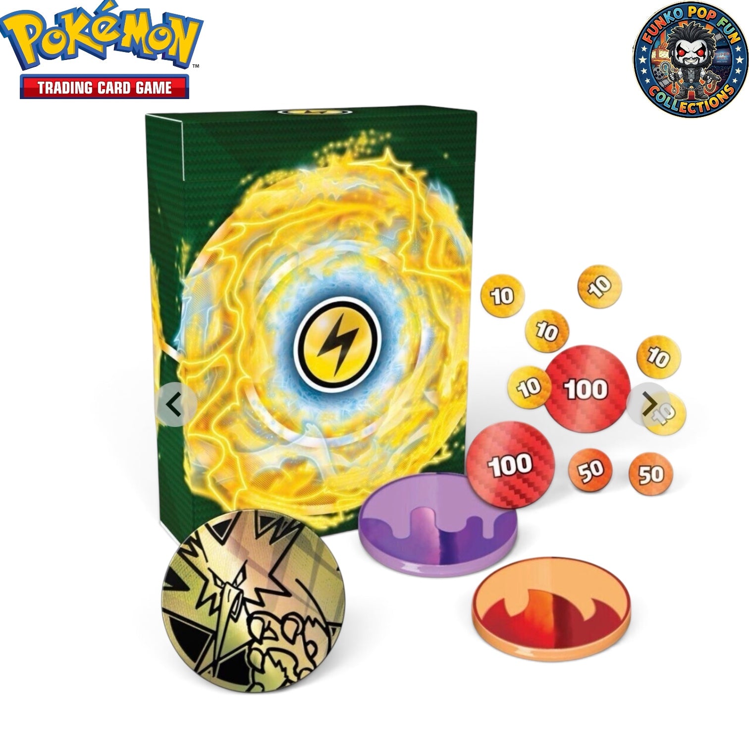 Pokemon TCG: Zapdos EX Deluxe Battle Deck.