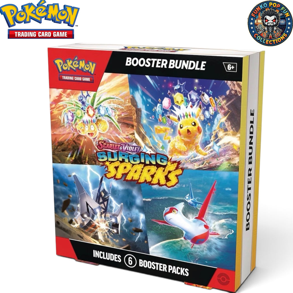 Pokemon - Scarlet & Violet Surging Sparks - Booster Bundle 6 Packs New & Sealed in Stock.